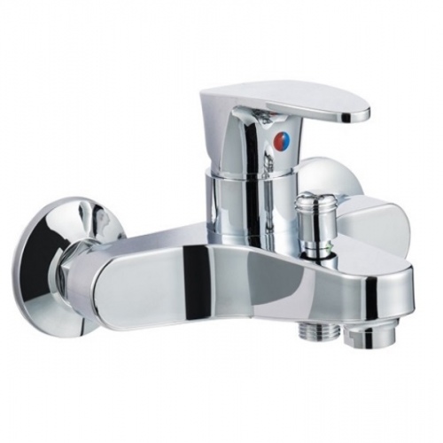 Crome bathroom mixer